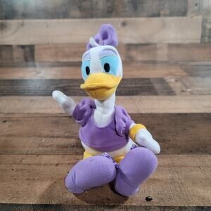 Disney Daisy Duck 10" Plush - Just Play - Purple Outfit
